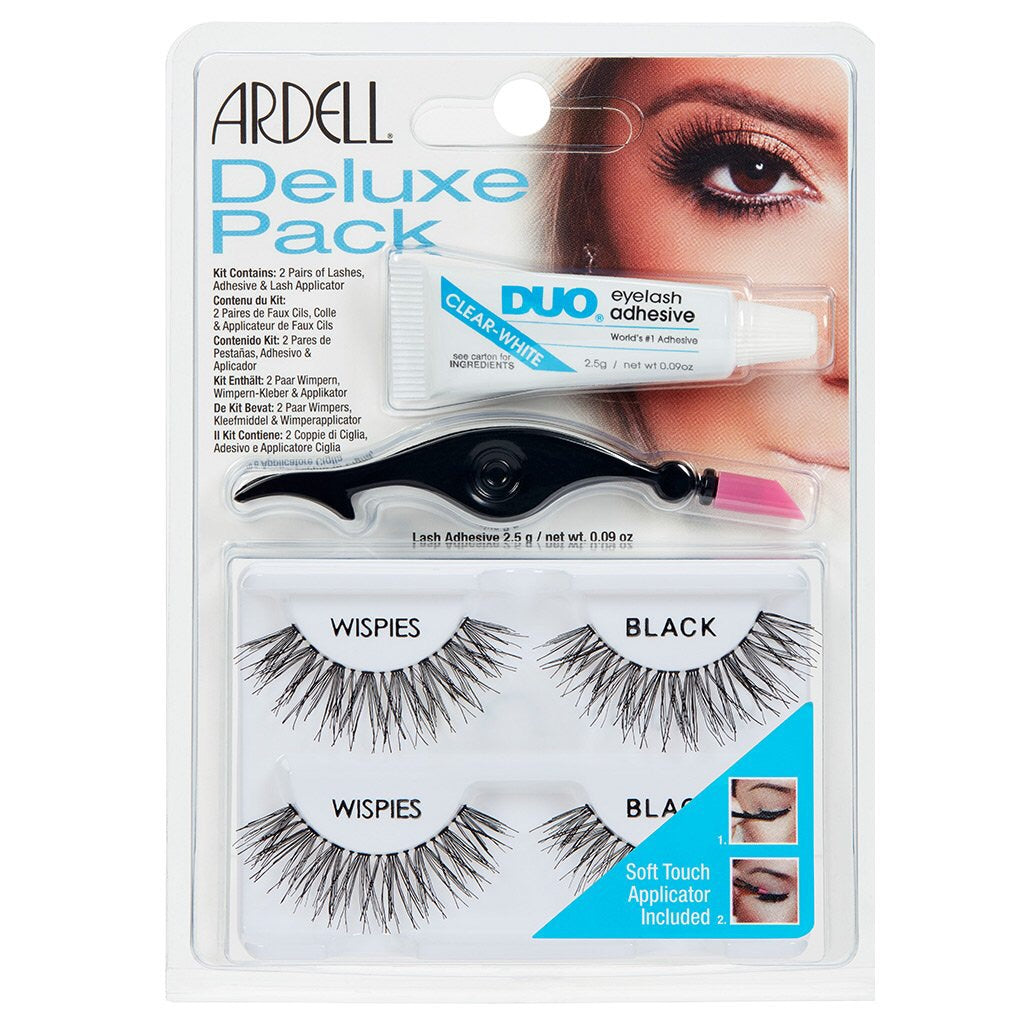 ARDELL Coffret cils Deluxe Wispies + colle et applicateur
