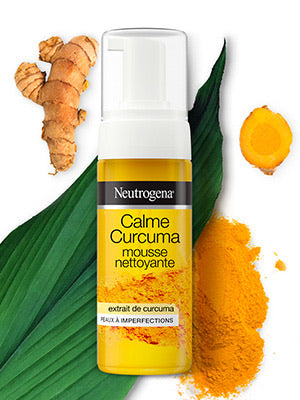 NEUTROGENA Mousse Nettoyante Apaisante au Curcuma