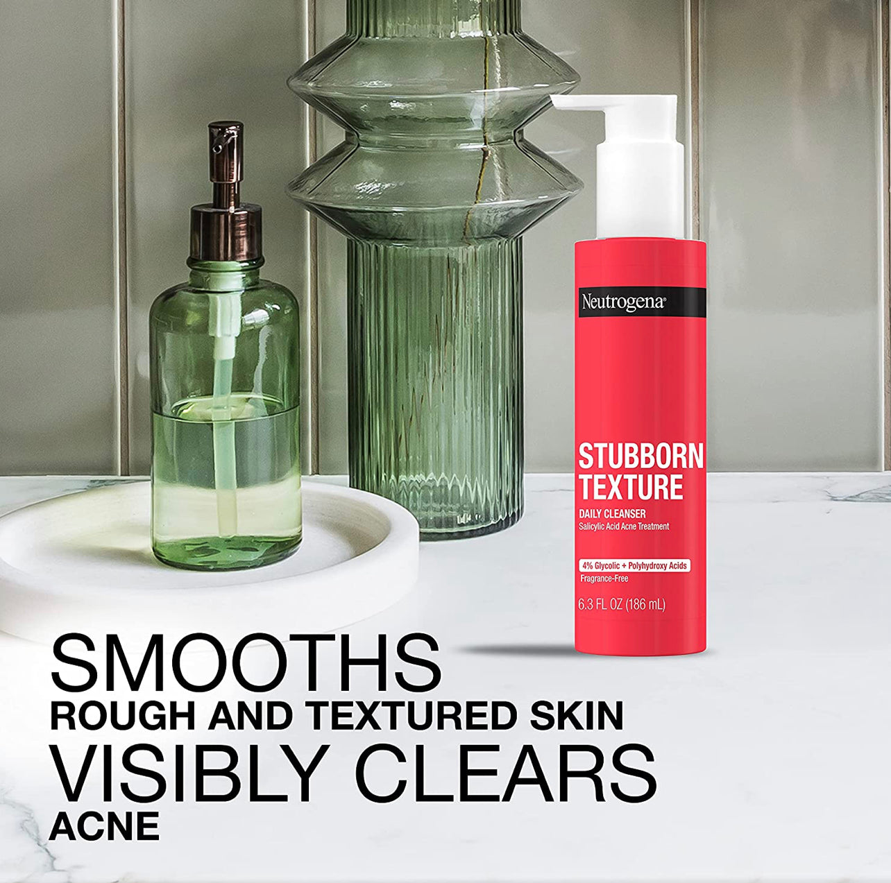NEUTROGENA Nettoyant anti acné Stubborn Texture