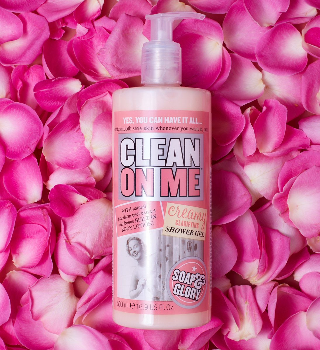 Gel douche clarifiant exfoliant Clean On Me