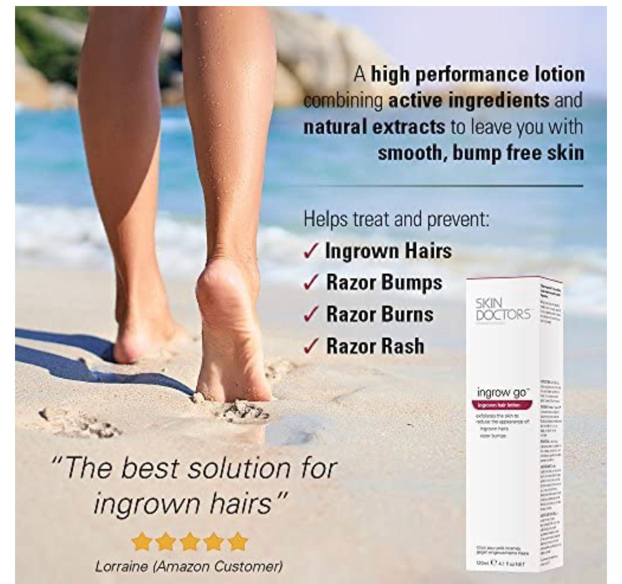 SKIN DOCTORS Lotion pour poils incarnés Ingrow Go