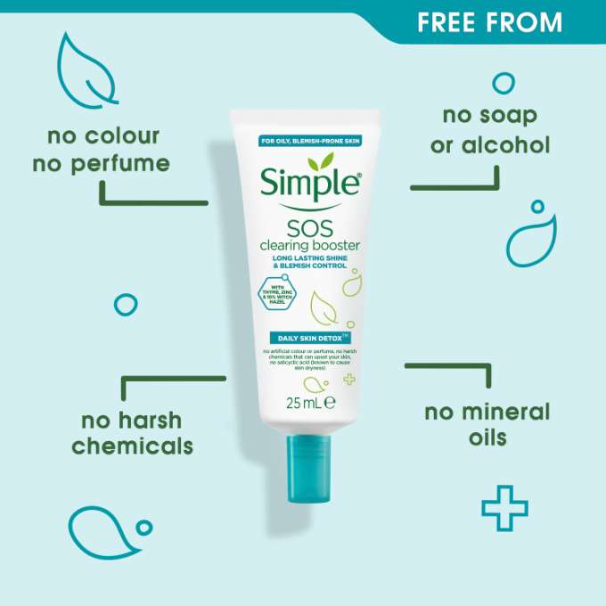 SIMPLE Soin booster anti-imperfections Daily Skin Detox