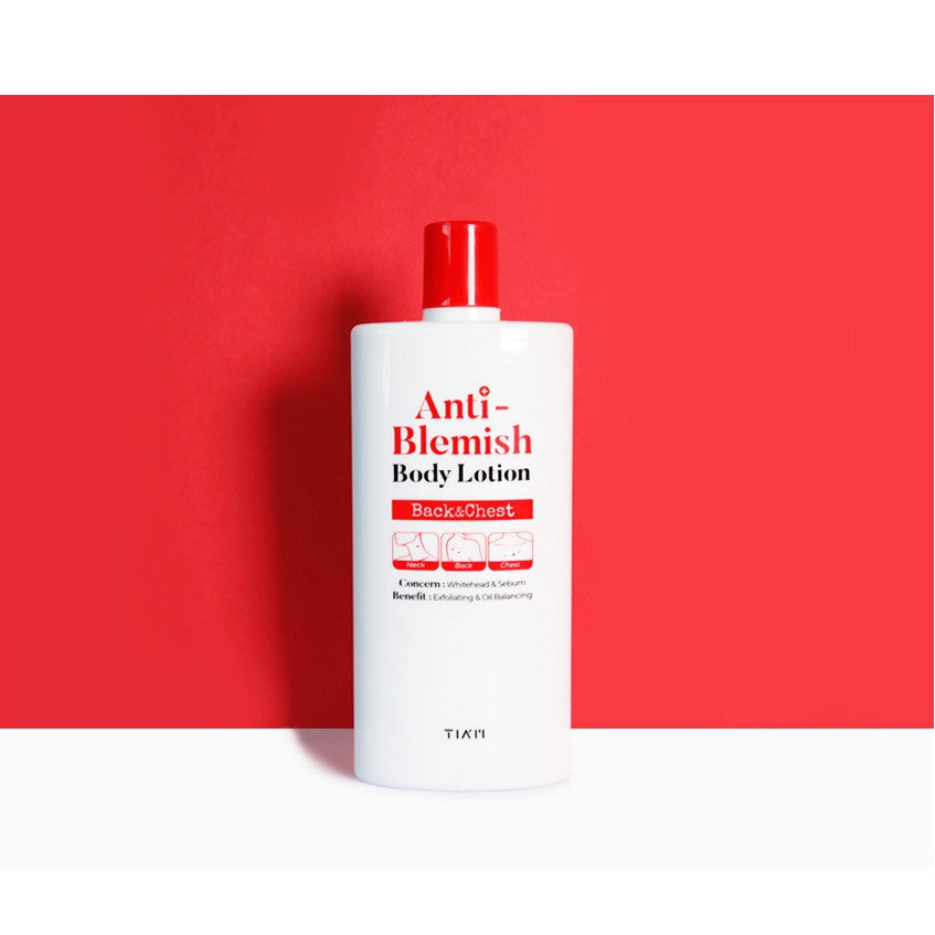 TIAM lait de corps exfoliant Blemish lotion