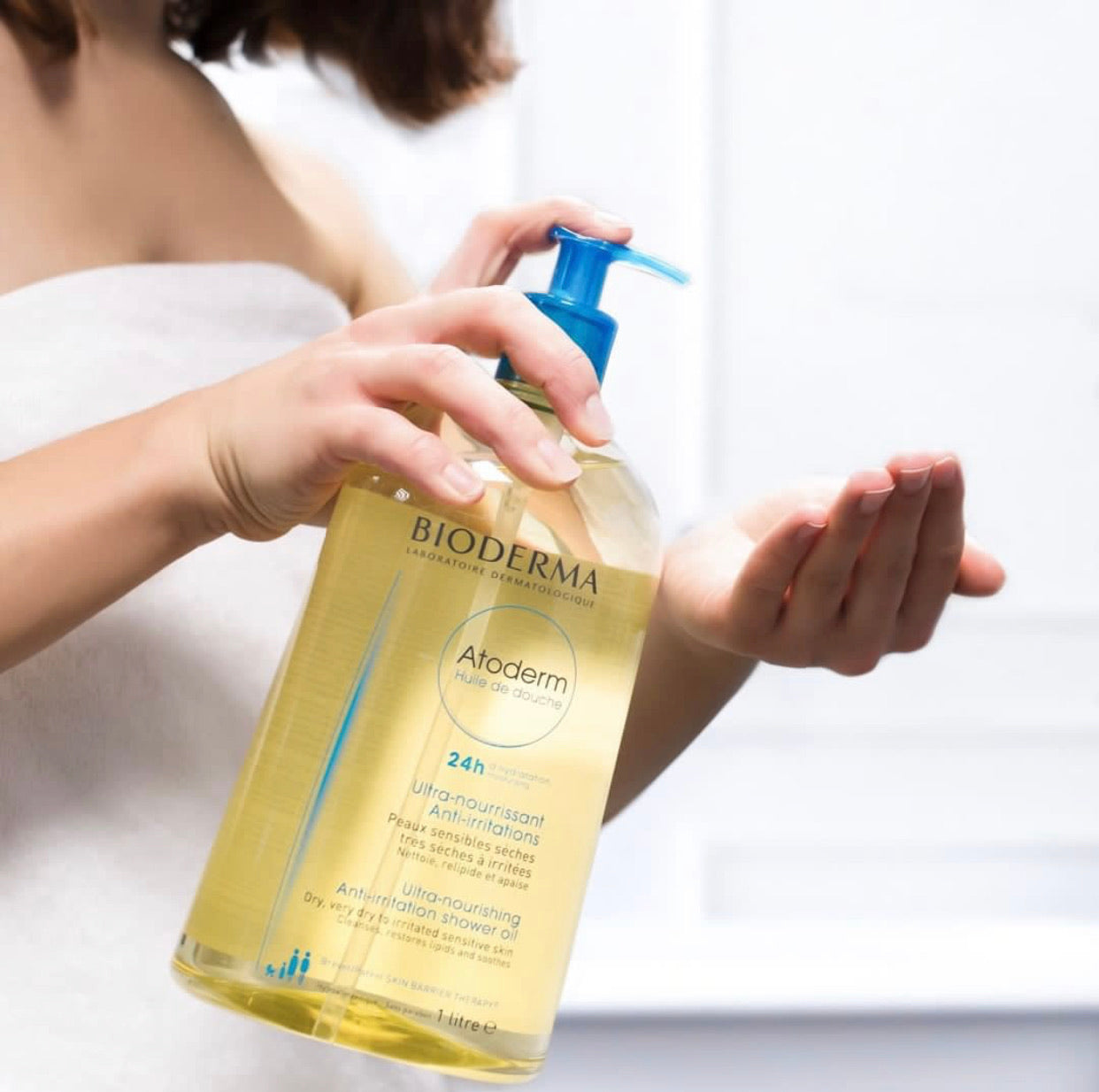 BIODERMA Huile douche émolliente Atoderm