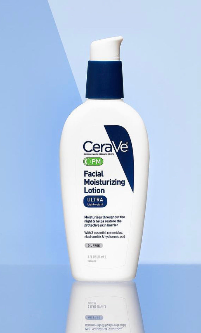 CERAVE Crème de nuit hydratante au Niacinamide, Acide Hyaluronique & Ceramides