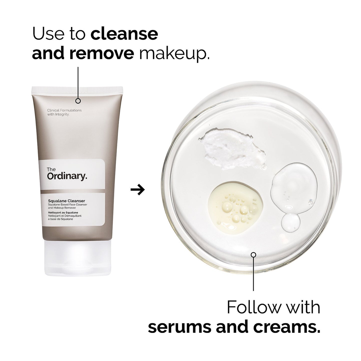 THE ORDINARY Nettoyant doux au Squalane Cleanser