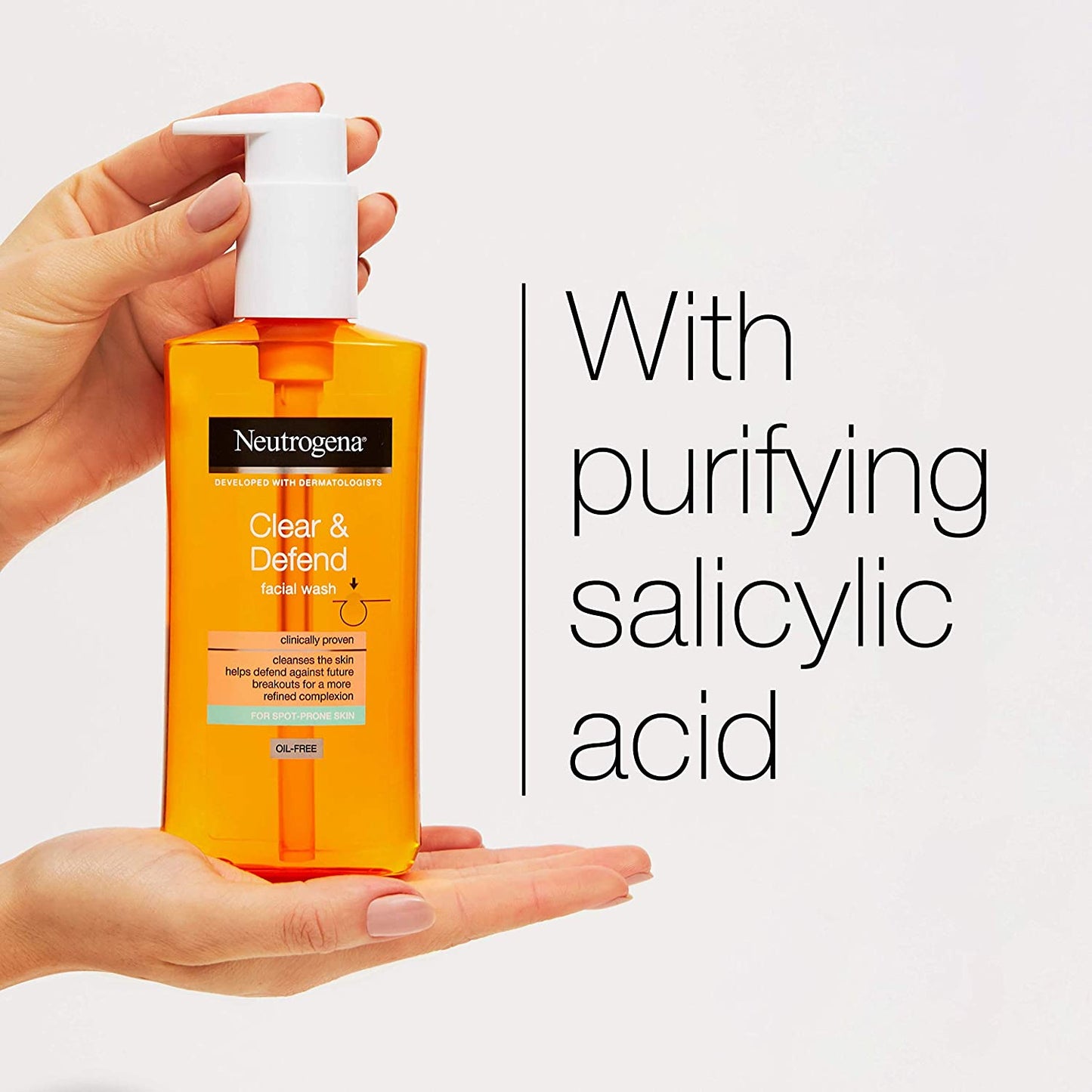 NEUTROGENA Gel nettoyant anti-imperfections Clear & Defend