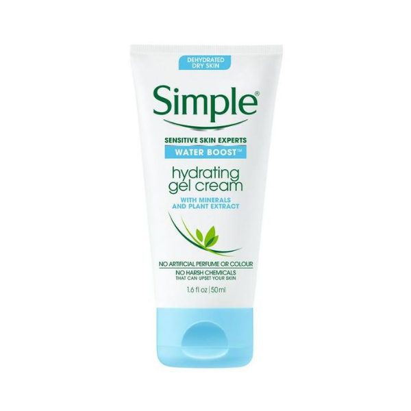 SIMPLE Gel crème hydratante Water Boost