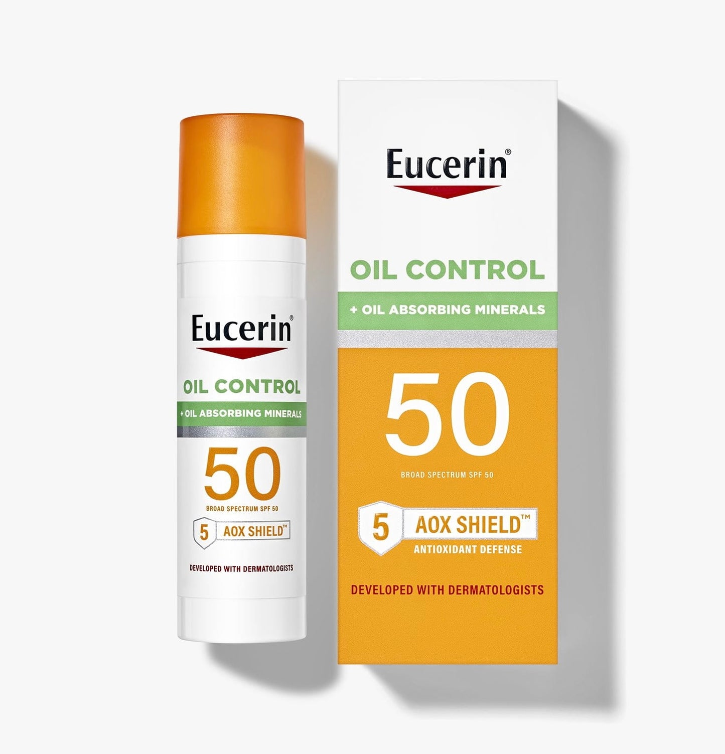 EUCERIN Gel crème solaire matifiant SPF 50 Oil Control AOX Shield