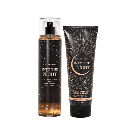 BATH & BODY WORKS Coffret Into The Night Brume + crème corporelle