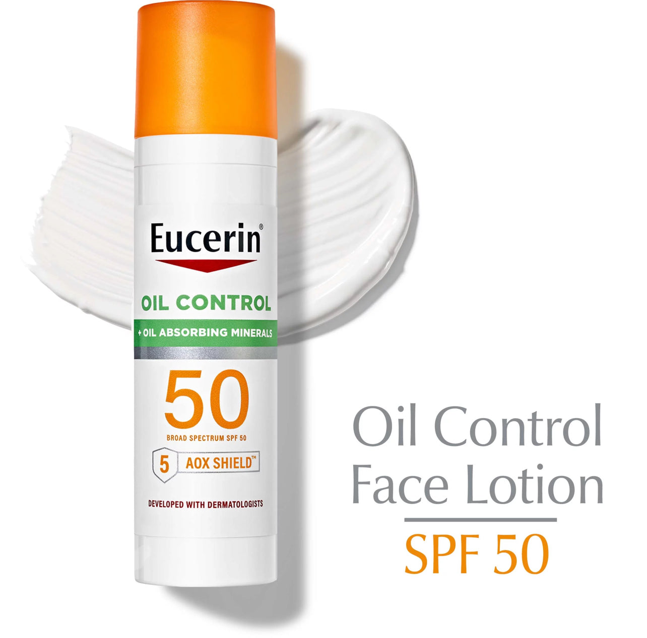 EUCERIN Gel crème solaire matifiant SPF 50 Oil Control AOX Shield