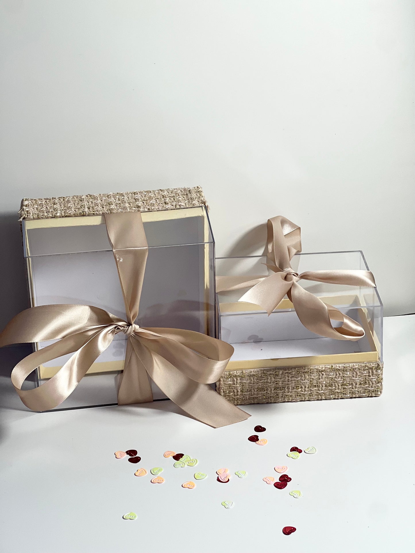 NUBIAN BEAUTY Box Saint Valentin Beige gold + Chocolat