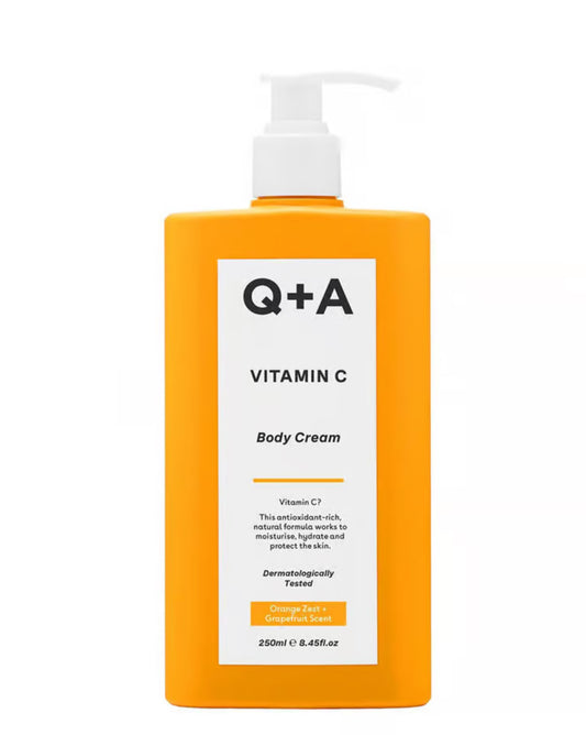 Q+A Soin de corps éclaircissant à la Vitamine C