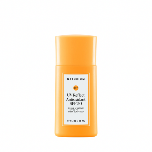 NATURIUM Fluide solaire minérale antioxydant SPF 50 Uv Reflect