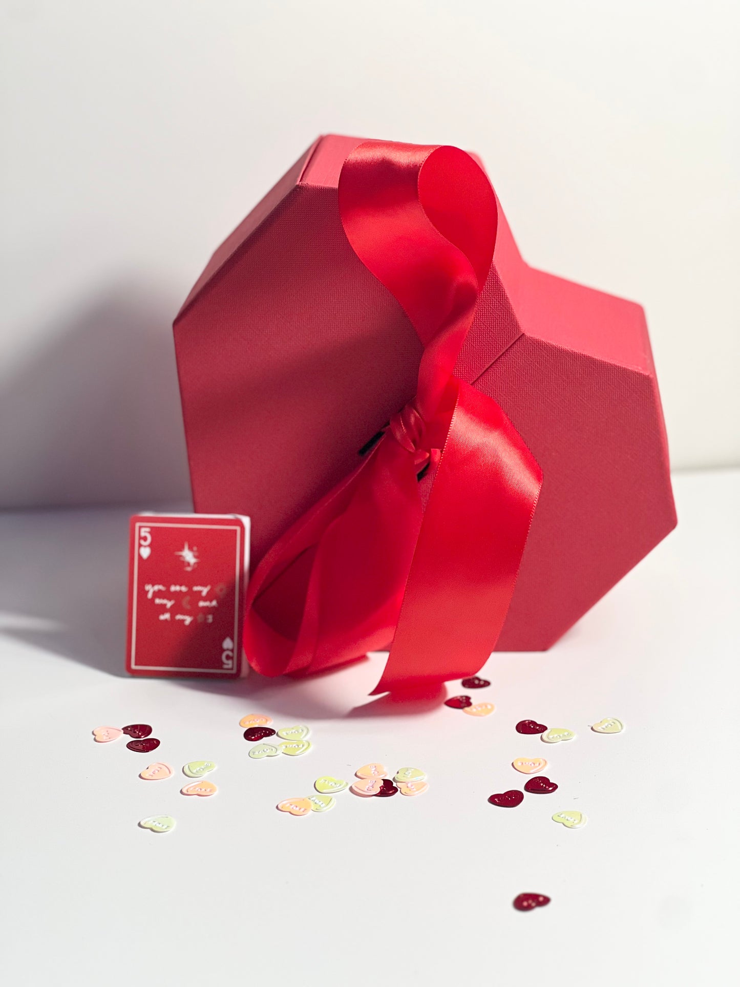 NUBIAN BEAUTY Box Saint Valentin en Coeur + Chocolat