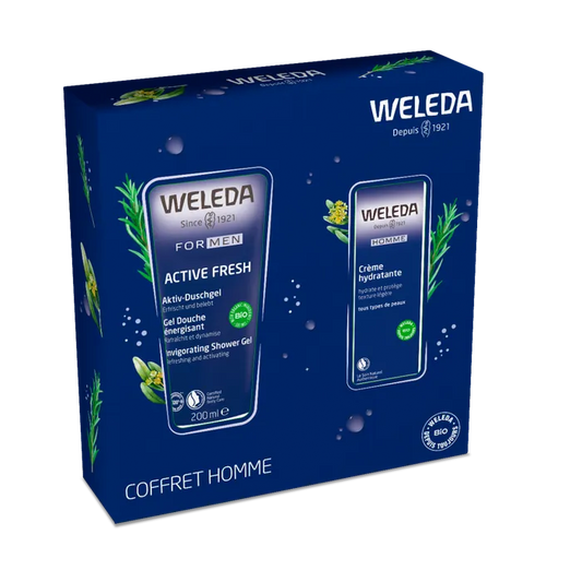 WELEDA Coffret énergisant Active Fresh pour hommes