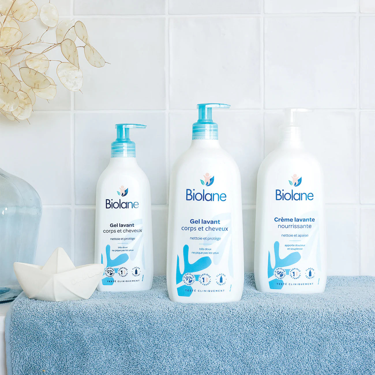 BIOLANE Gel lavant corps et cheveux 750ml