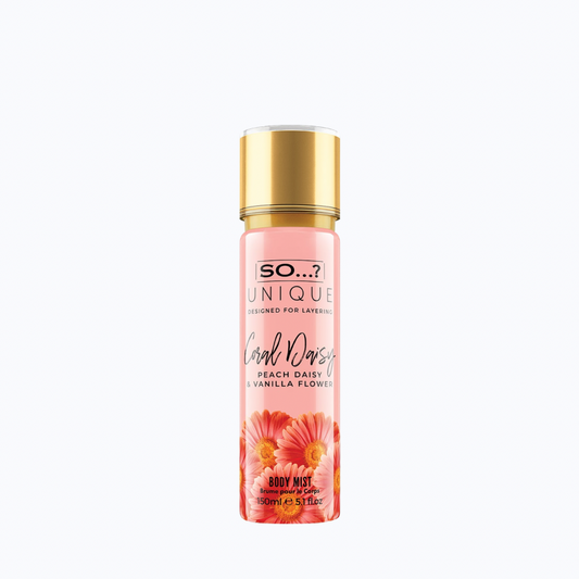 SO UNIQUE Brume de parfum corps & cheveux Coral Daisy