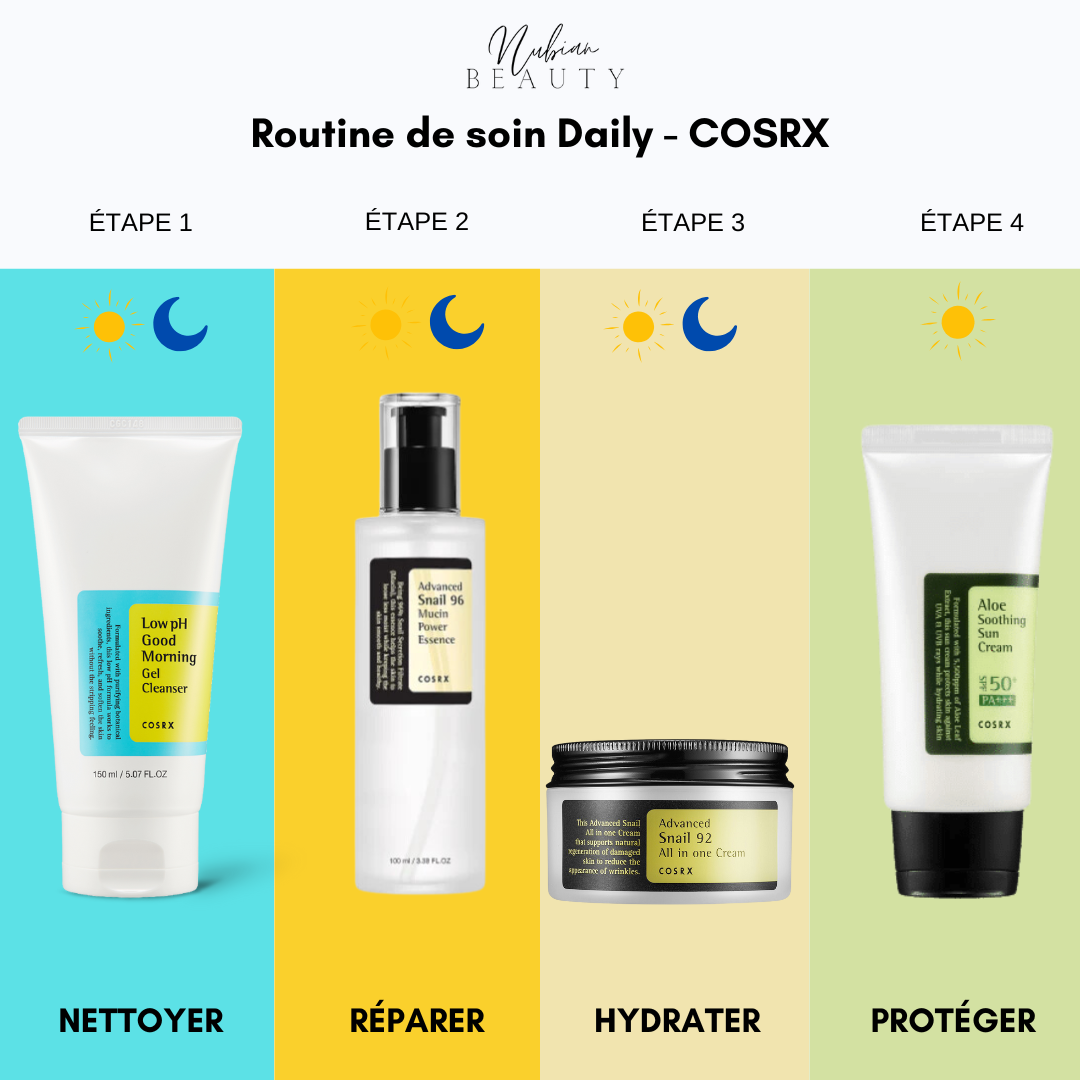 COSRX Pack de routine Daily Tous Types de peau