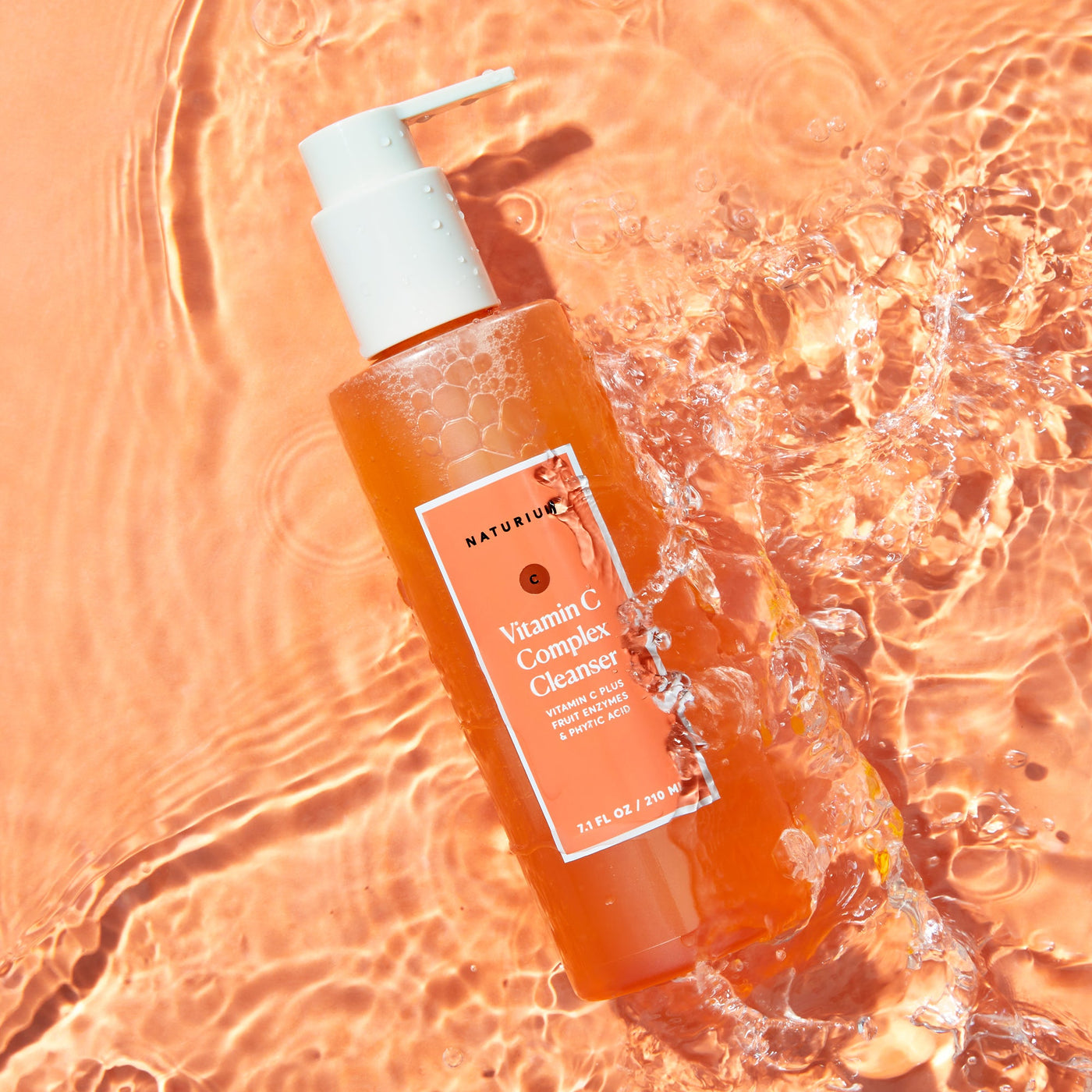 NATURIUM Gélée nettoyante/ Masque à la Vitamine C