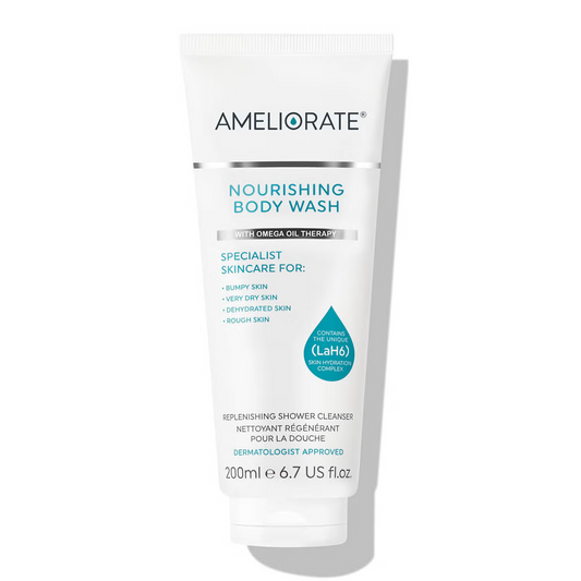 AMELIORATE Gel douche hydratant exfoliant anti keratose pilaire