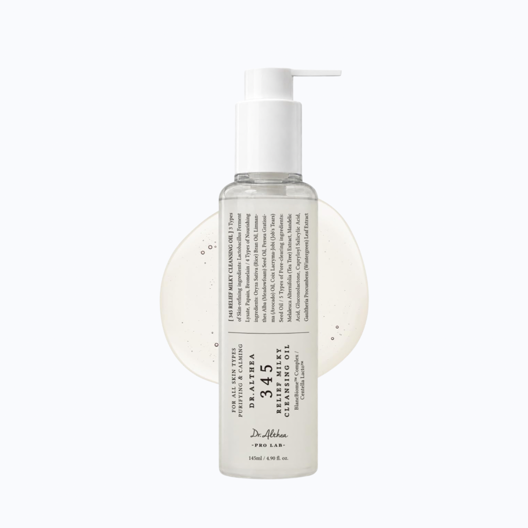 DR ALTHEA Huile lactée démaquillante 345 Relief Milky Peaux grasses