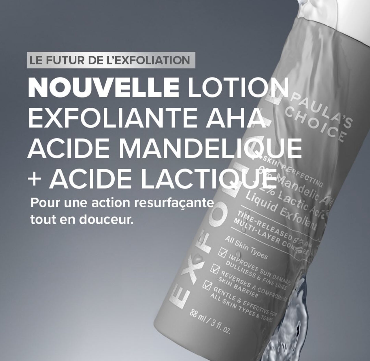 PAULA'S CHOICE Lotion exfoliant AHA Skin perfecting