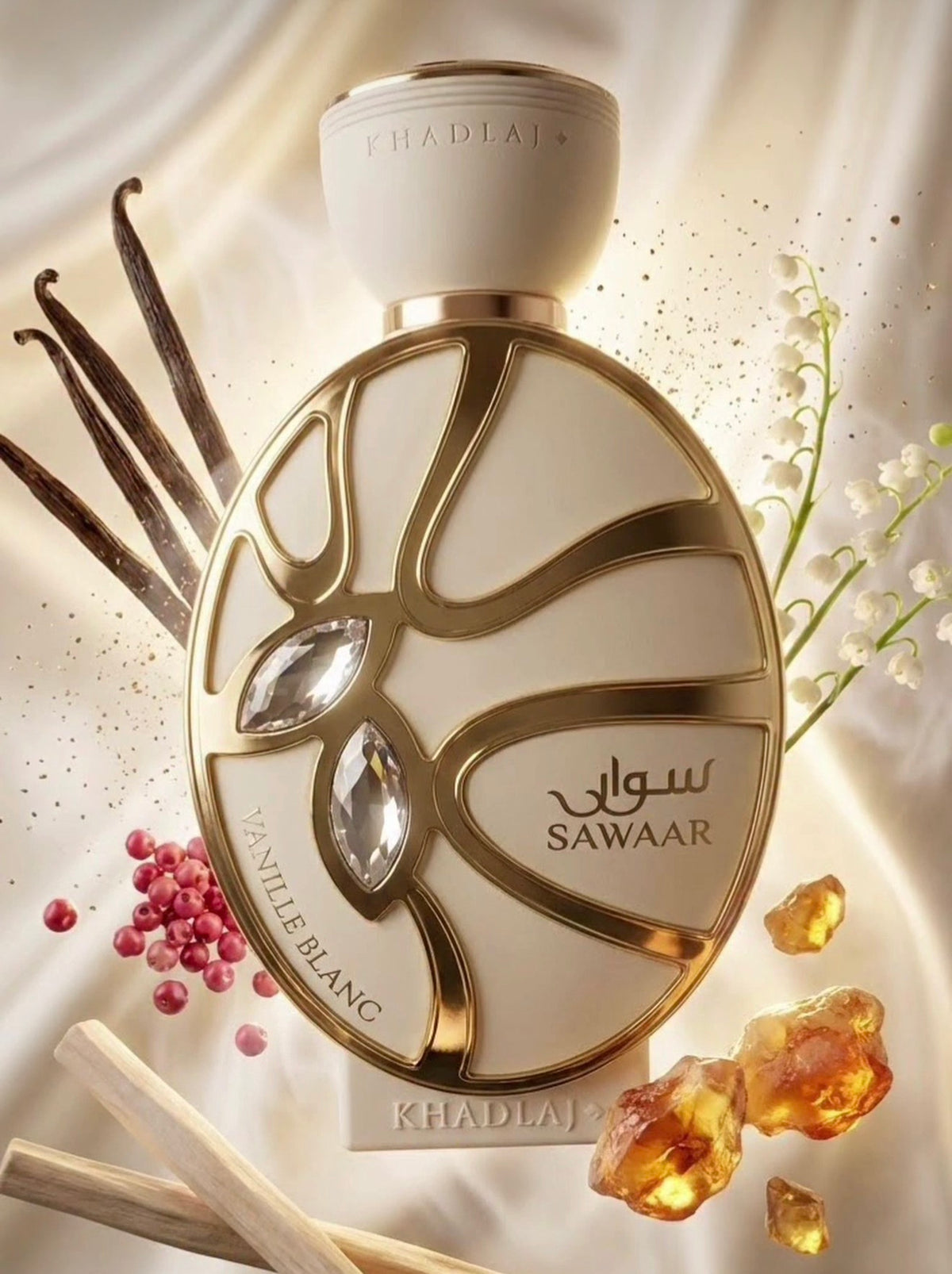 KHADLAJ Eau de parfum Sawar Vanille Blanc