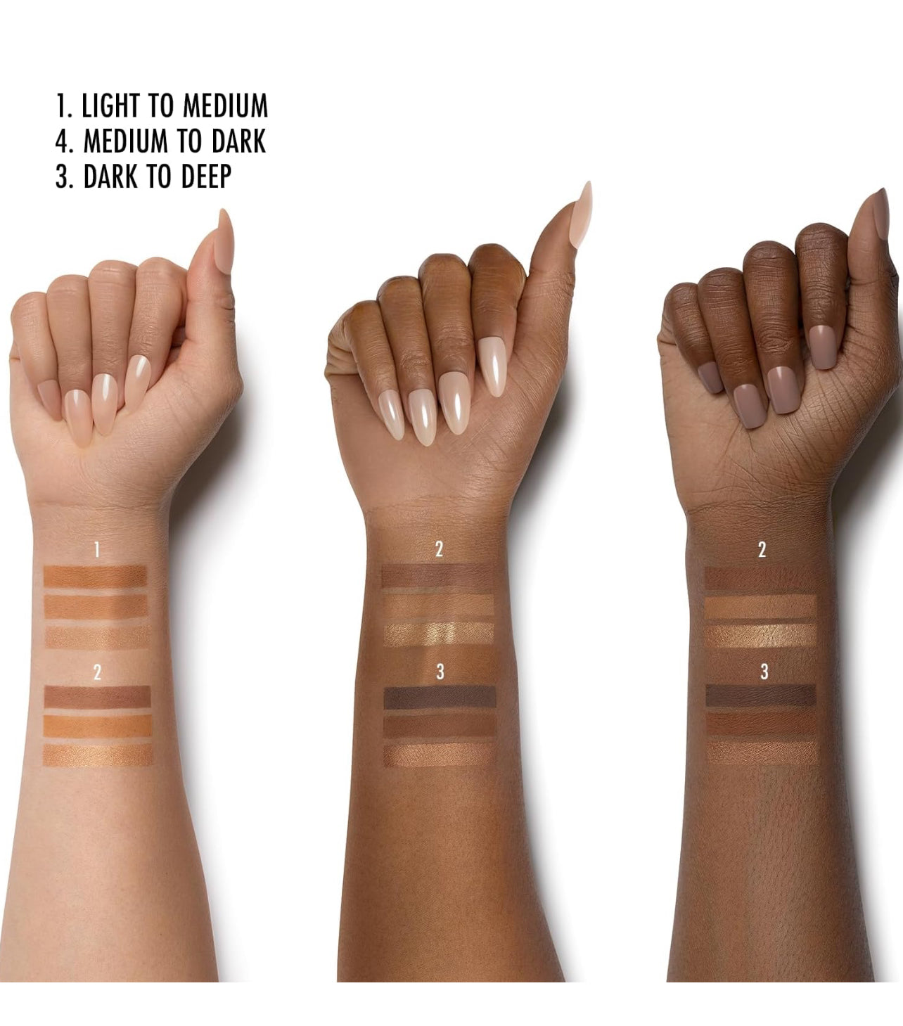 BLACK RADIANCE Palette de contour & highlight Medium to Dark