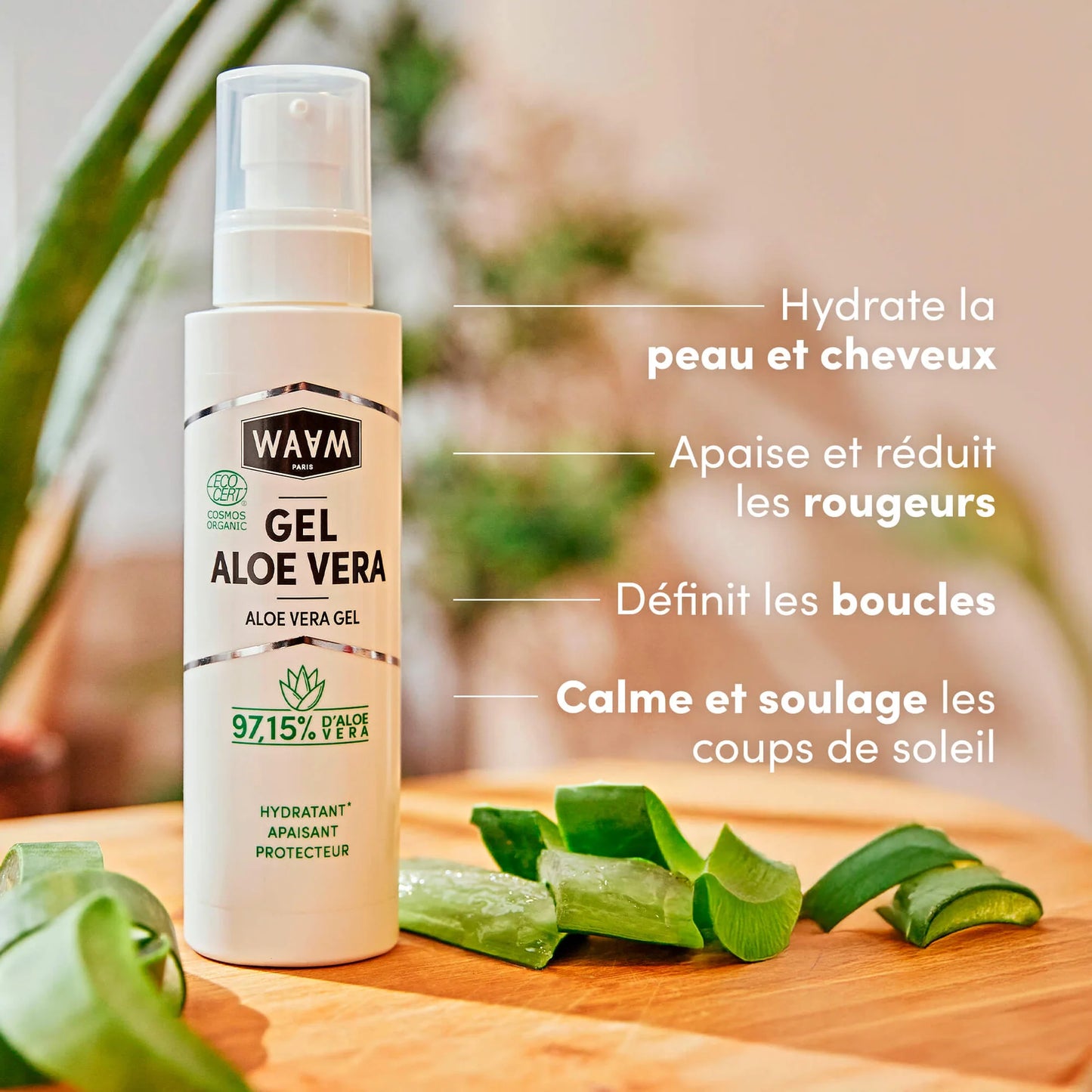 WAAM Gel aloe vera multi-usage