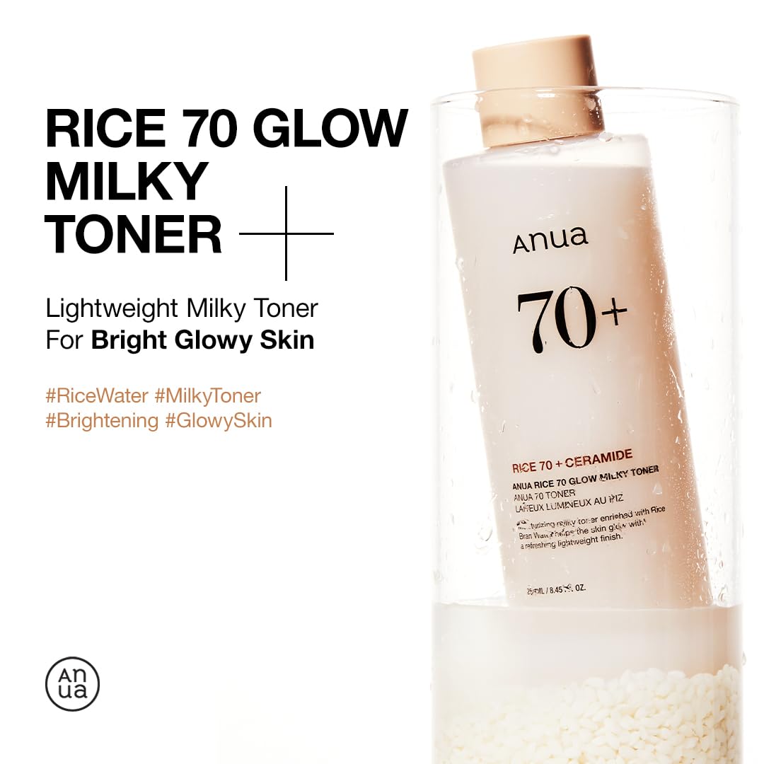 ANUA Lotion tonique hydratante 70+ Rice Milky Toner