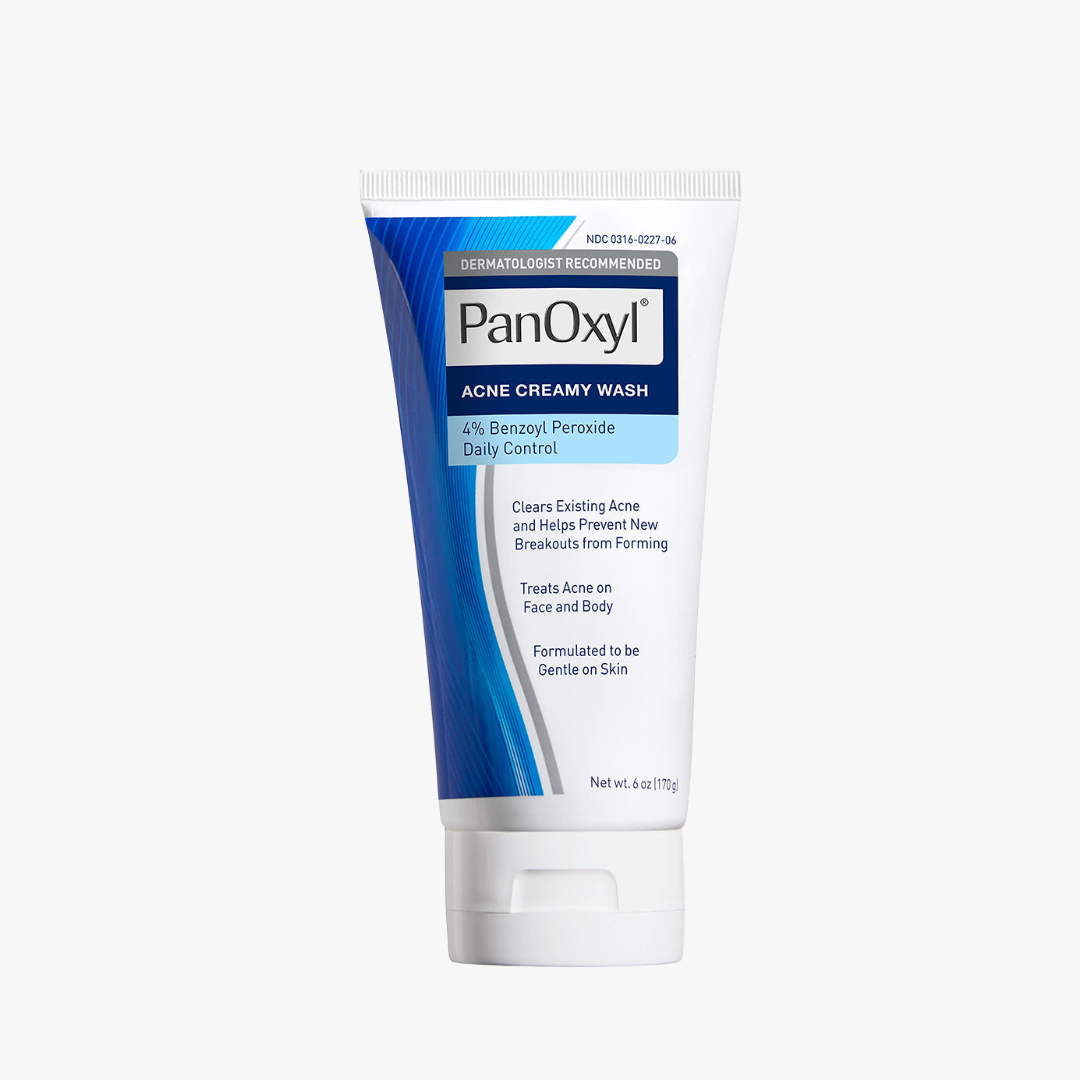 PANOXYL Nettoyant moussant anti-acné au Peroxyde de benzoyle 4%
