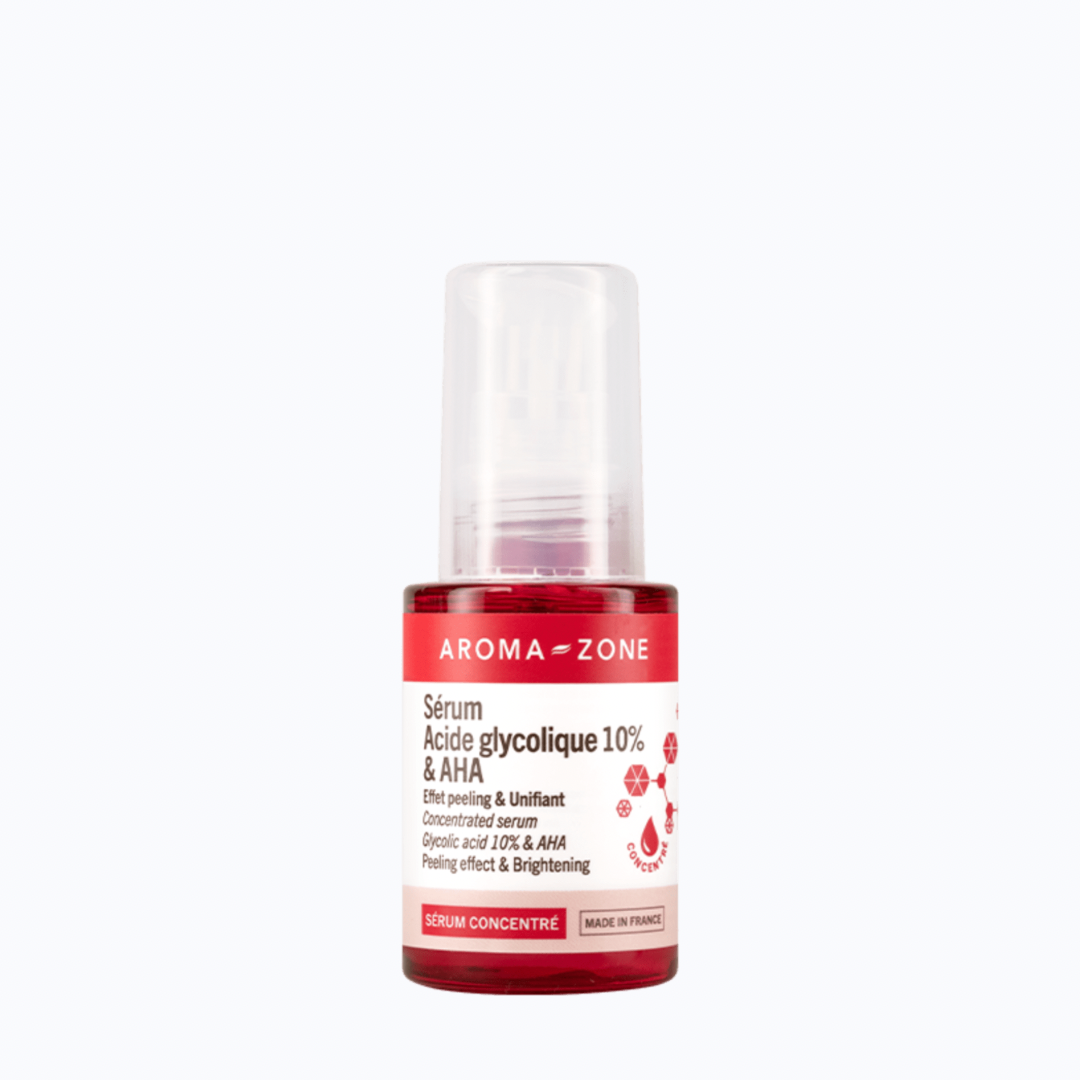 AROMA ZONE Sérum exfoliant Acide Glycolique 10% AHA