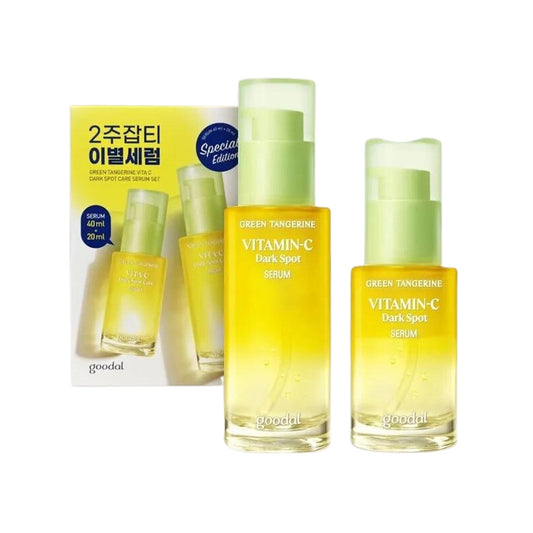 GOODAL Set Sérum éclat anti-tâches Green Tangerine Vita C 40ml +20 ml