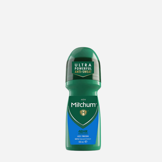 MITCHUM Déodorant Roll on Triple Odor Defense ICE FRESH sans sels d’aluminium