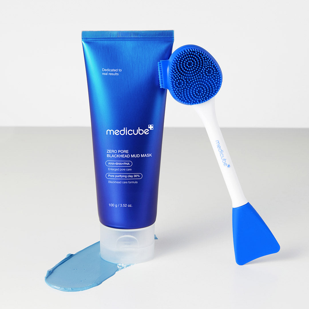 MEDICUBE Masque peaux grasses Zero pore Blackhead Mud