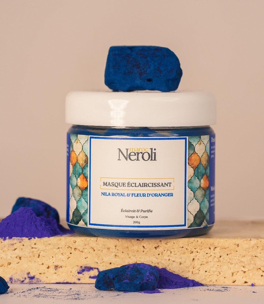 NEROLI MAROC Masque Eclaircissant aux cristaux de Nila