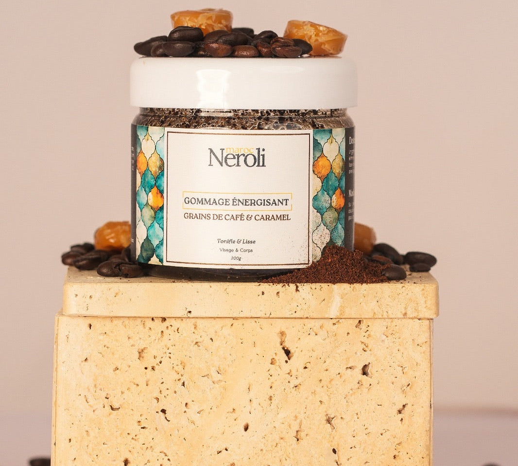 NEROLI MAROC Gommage exfoliant au Café Caramel
