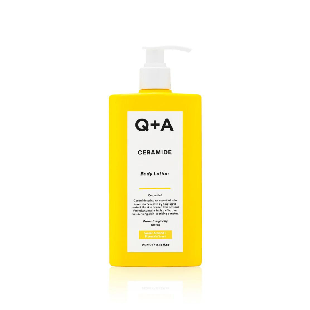 Q+A Lait de corps lissant et nourrissant aux Céramides