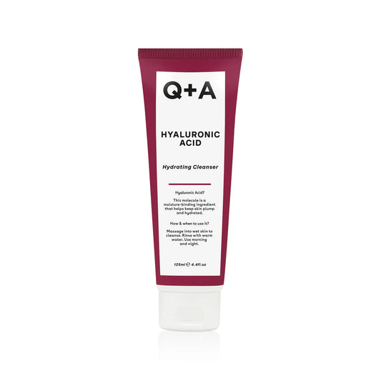 Q+A Gel nettoyant hydratant à l’acide hyaluronique
