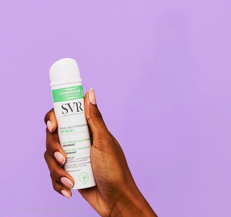 SVR Déodorant en spray anti-transparent Spirial
