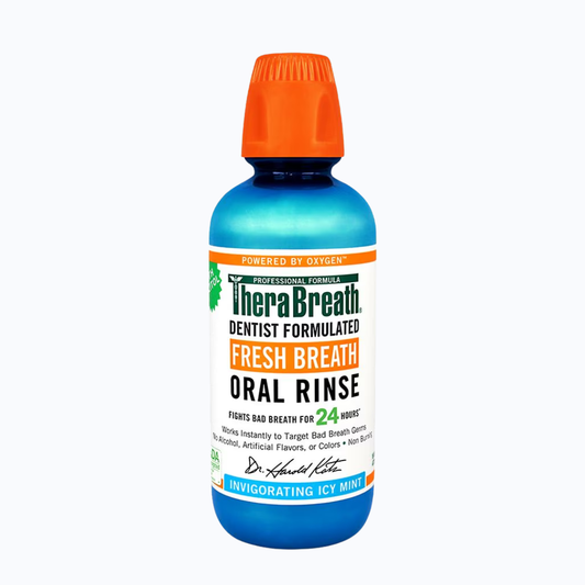 THERABREATH Bain de bouche anti-haleine Invigorating Icy Mint