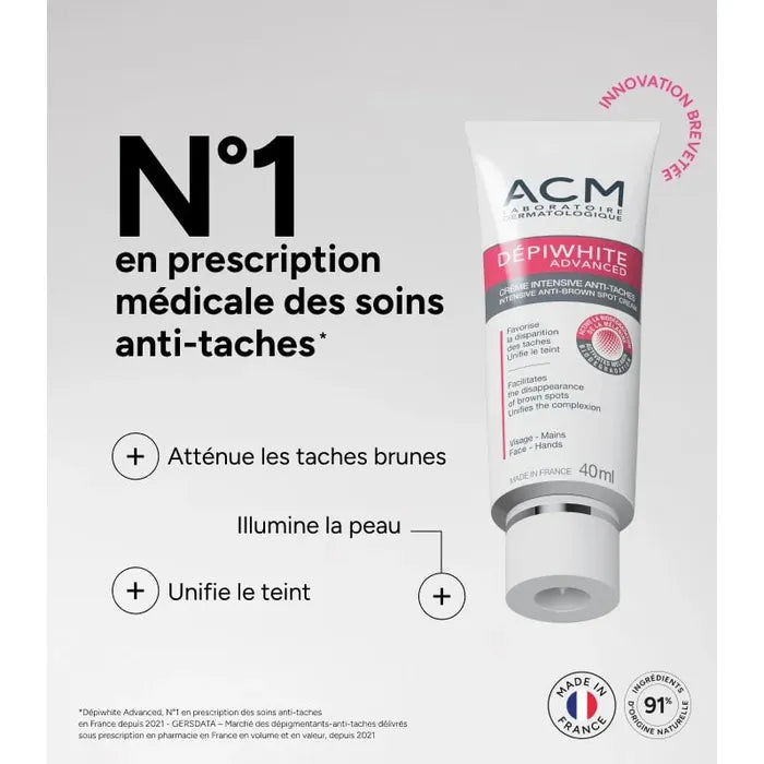 ACM Crème intensive anti-taches visage & mains DEPIWHITE