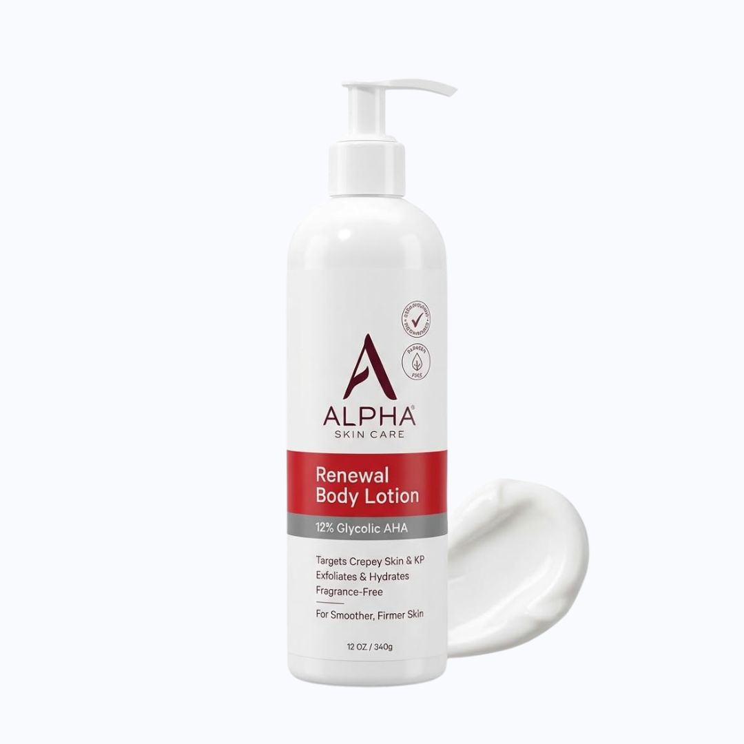 ALPHA SKINCARE Lait de corps exfoliant Renewal Glycolic 12% AHA