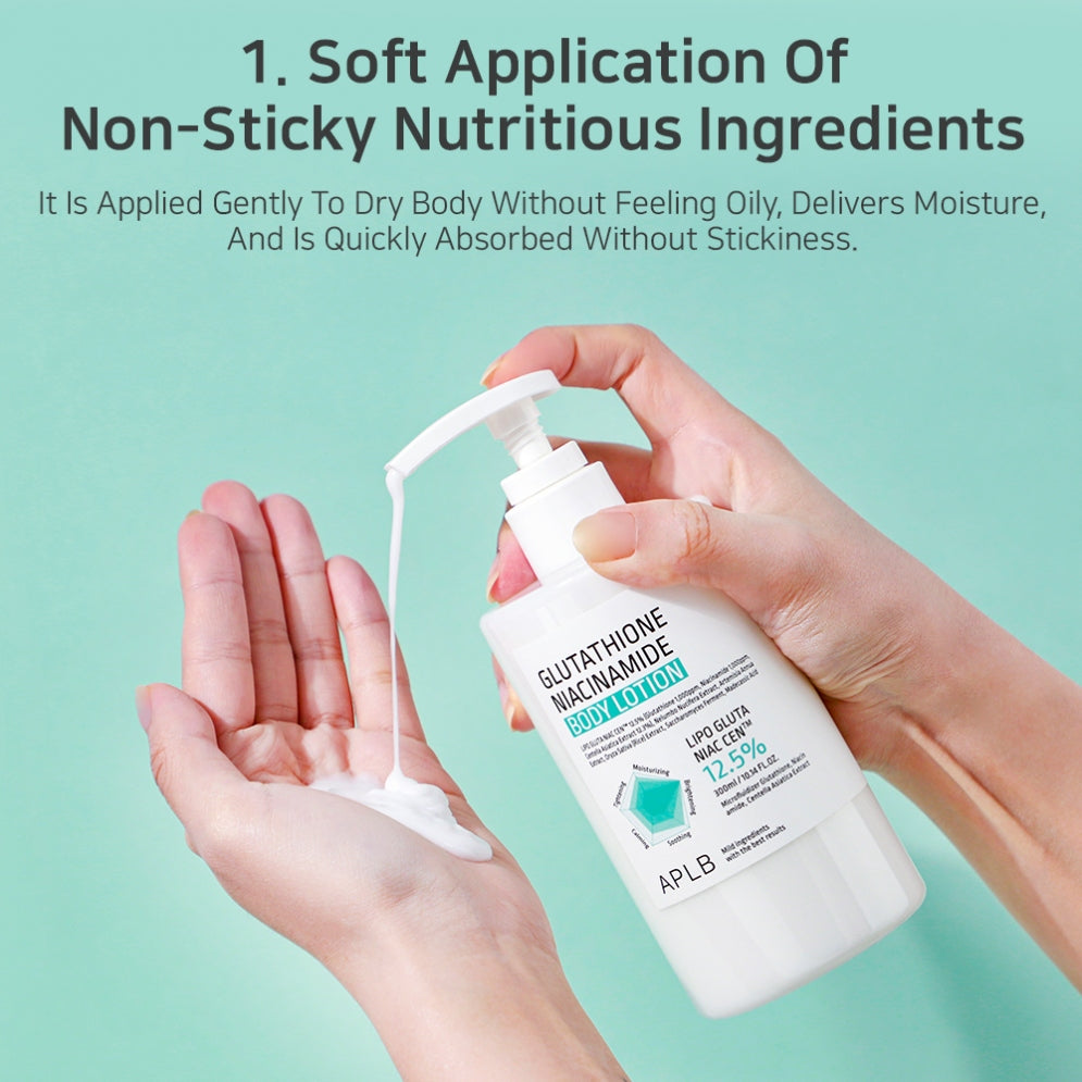 APLB Lait de corps Eclat Glutathione Niacinamide