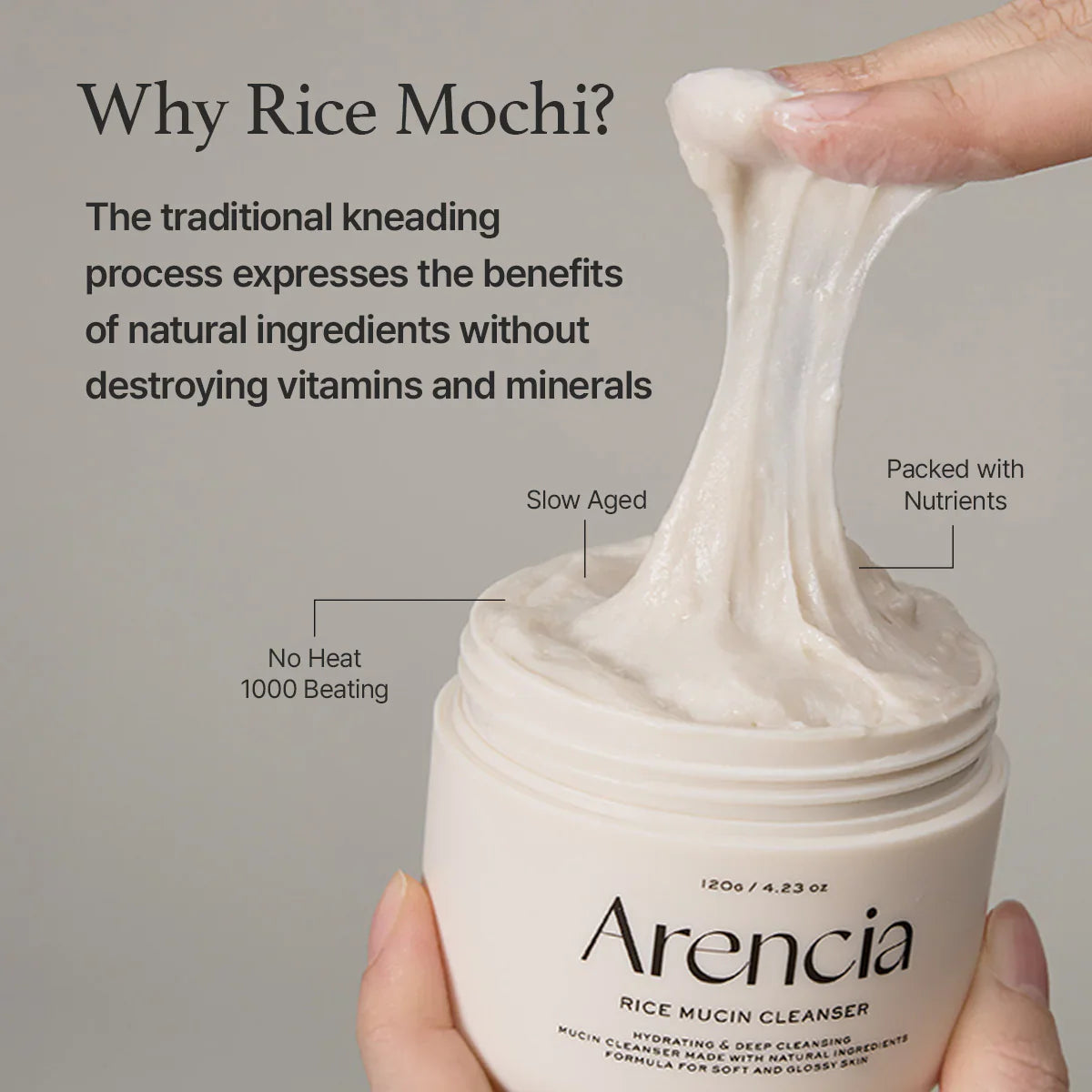 ARENCIA Nettoyant purifiant Rice Mucin Cleanser