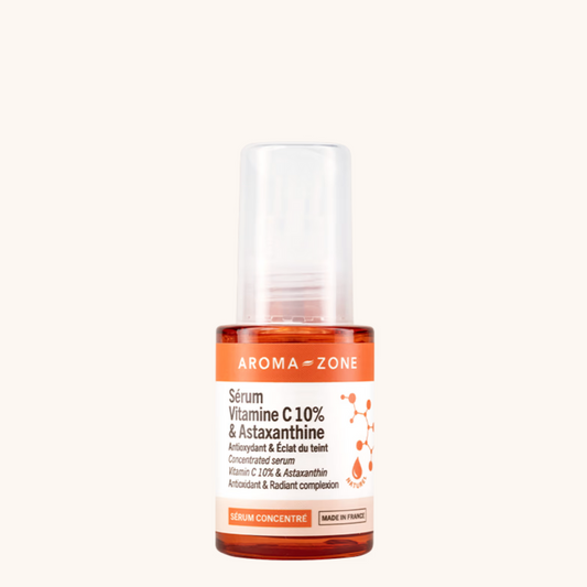 AROMA ZONE Sérum hydratant à vitamine C 10% + Astaxanthine