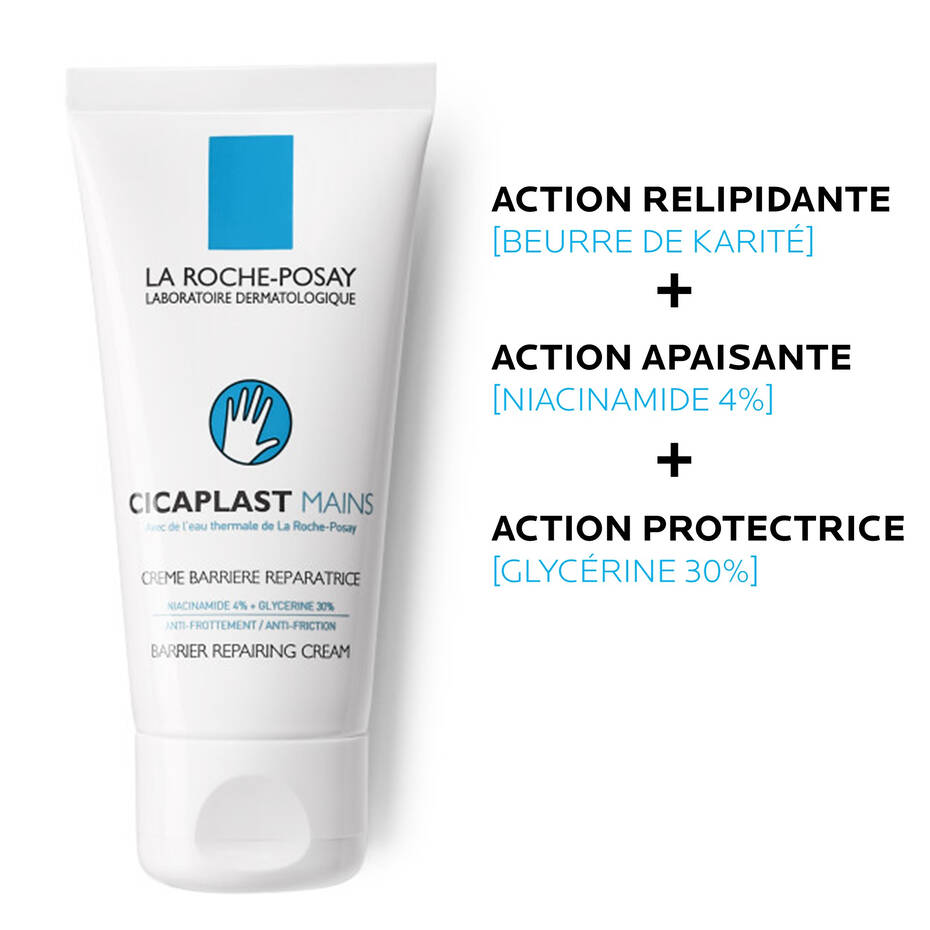 LA ROCHE POSAY Créme mains réparatrice Cicaplast