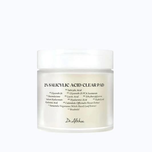 DR ALTHEA Disques Pads exfoliants à l'acide Salicylique 2%