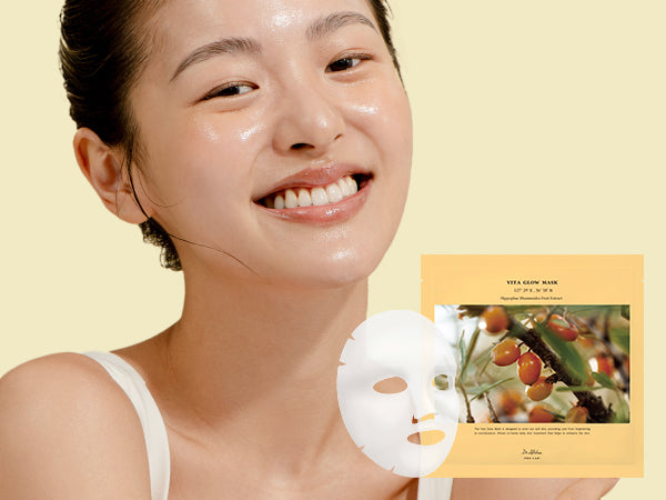DR ALTHEA Masque en tissu à la Vitamine C Vita Glow